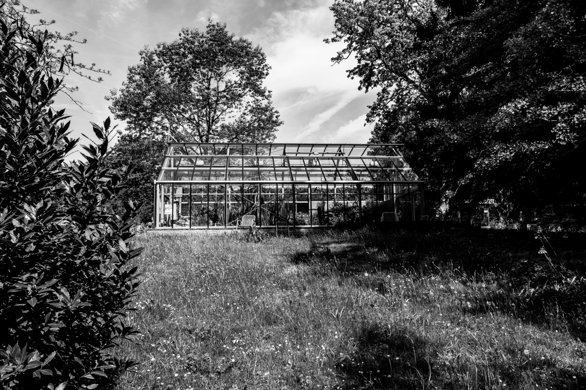 Kas van de Botanische Tuin Wuppertal (Duitsland)