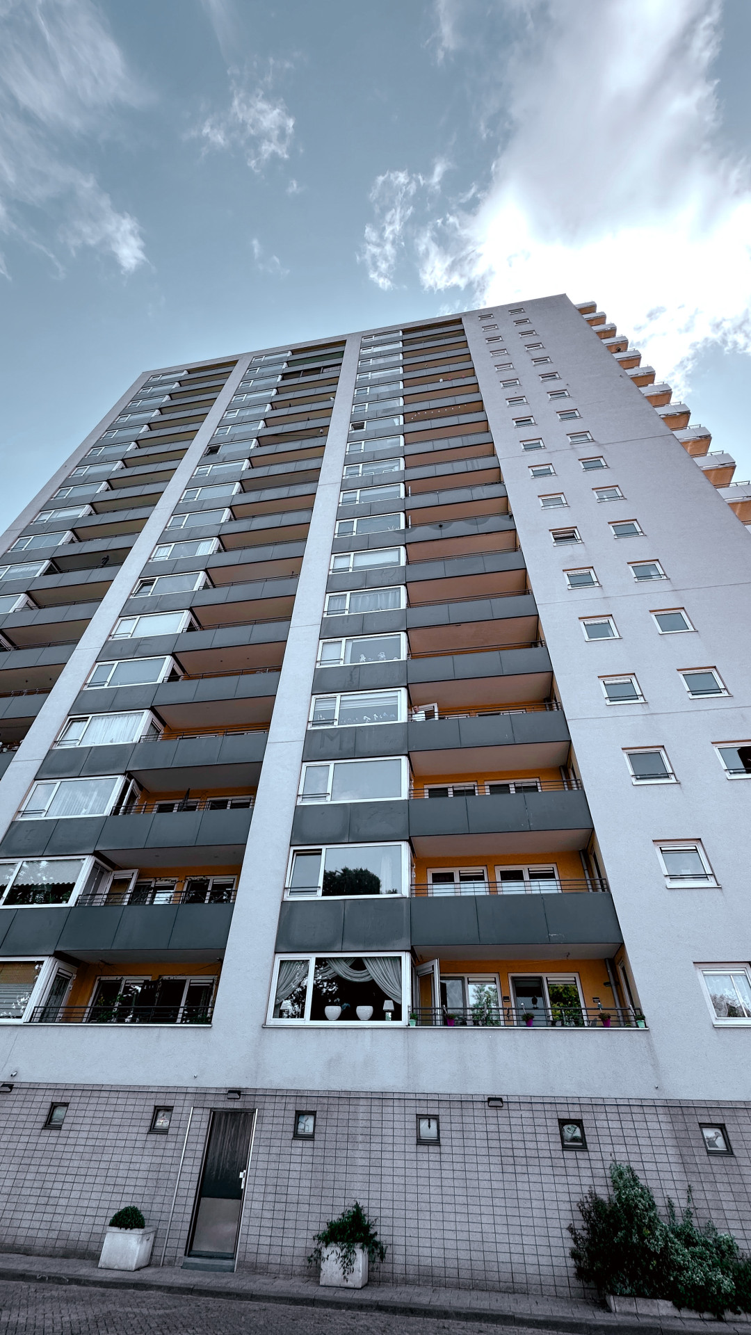 High-Rise Perspective in Rotterdam