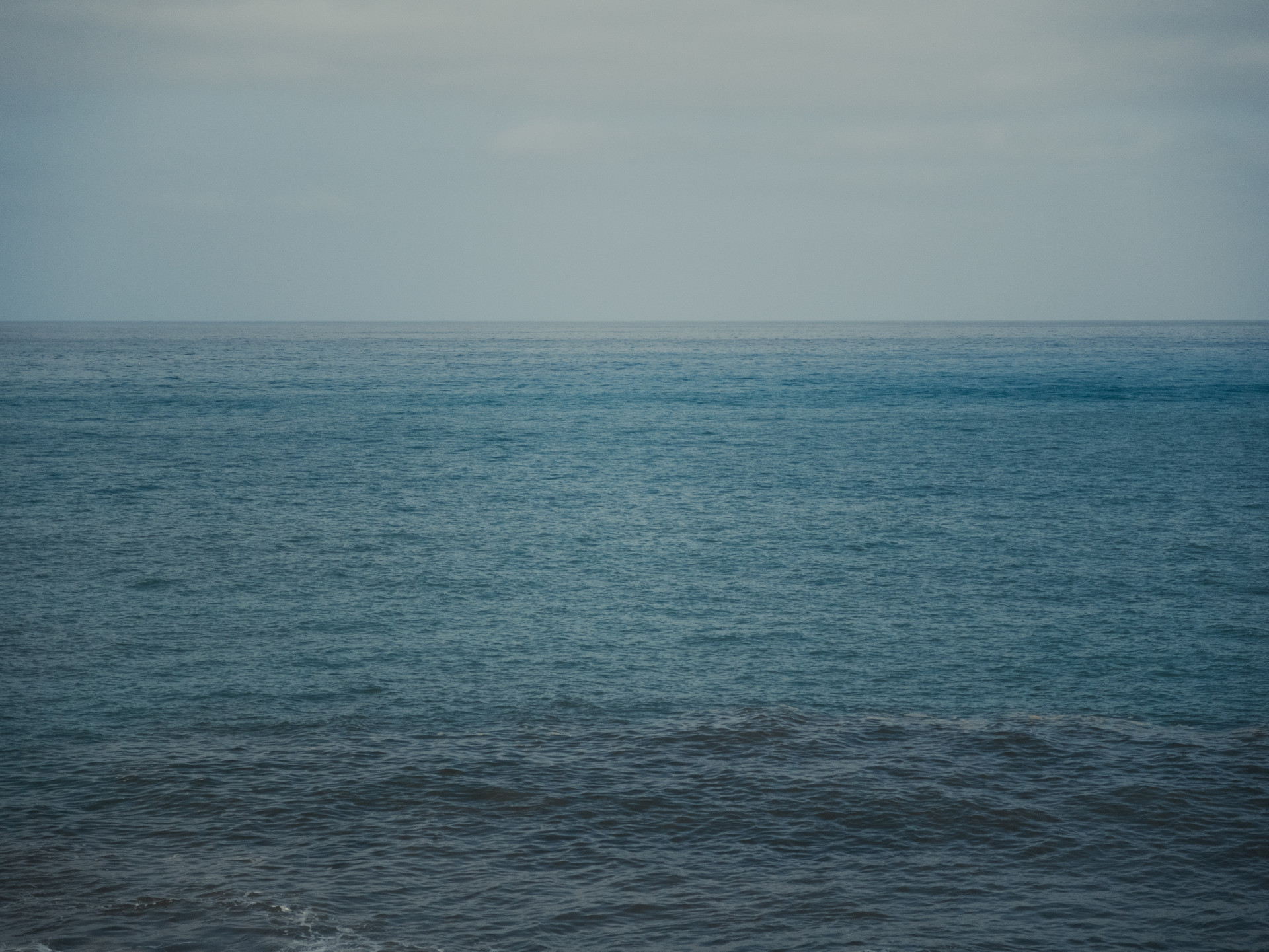 North Atlantic Ocean Horizon off Madeira Coast