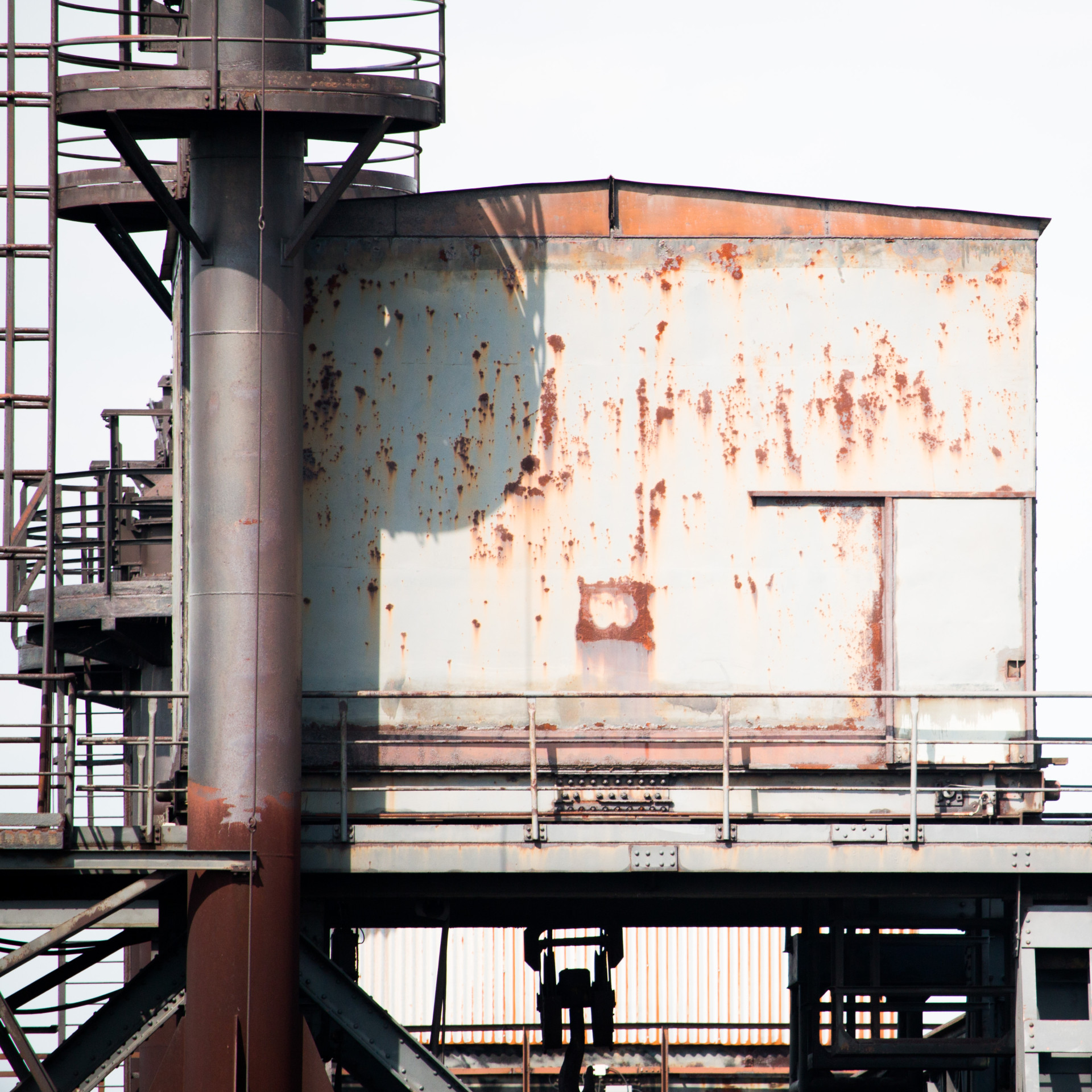 Rusty Industrial Structure