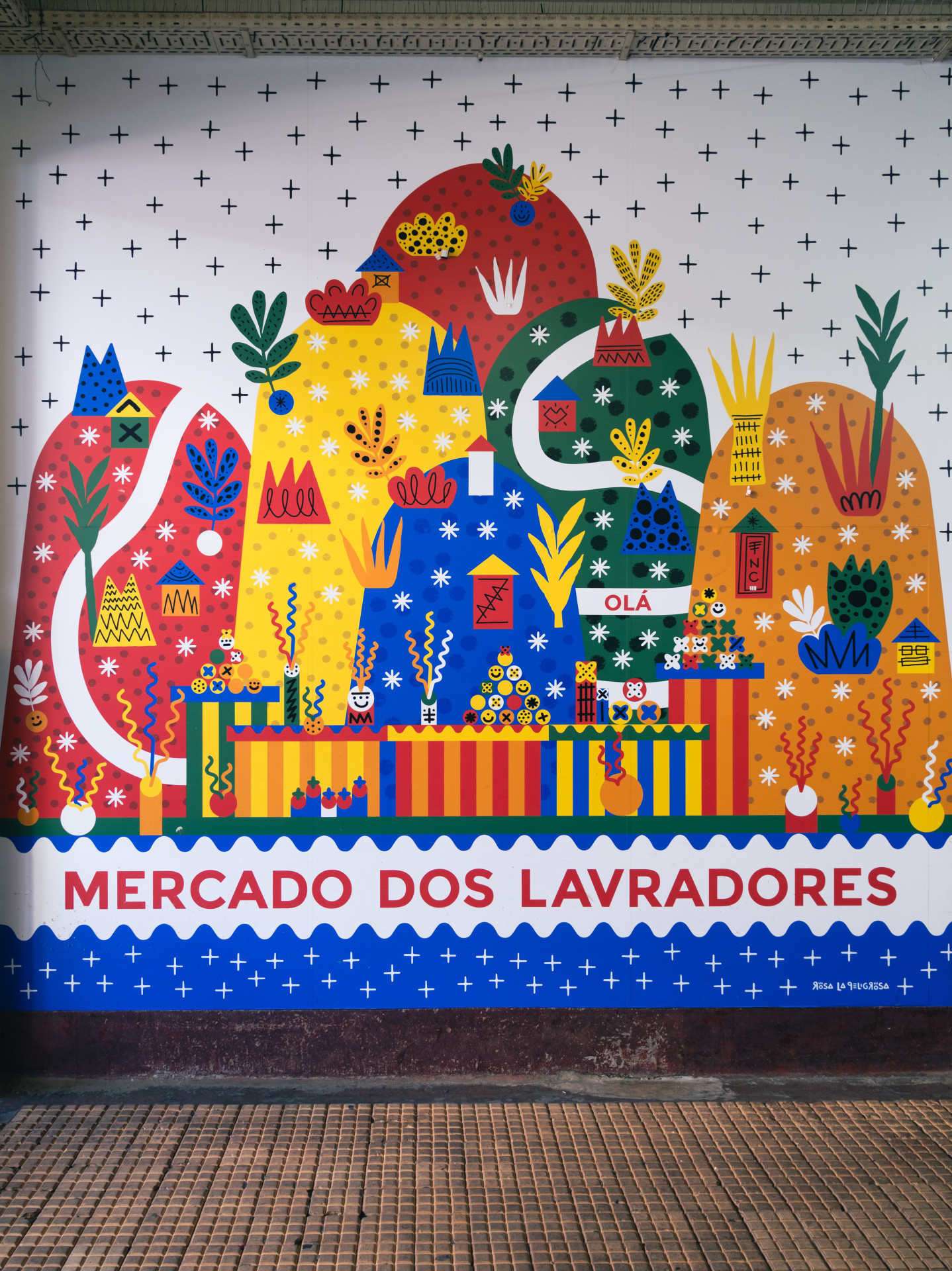 Mercado dos Lavradores Mural, Funchal