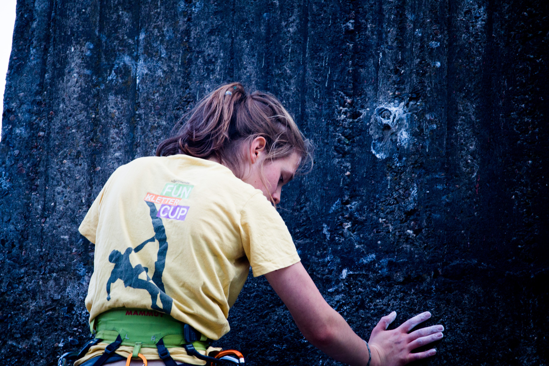 Focused Rock Climbing Challenge