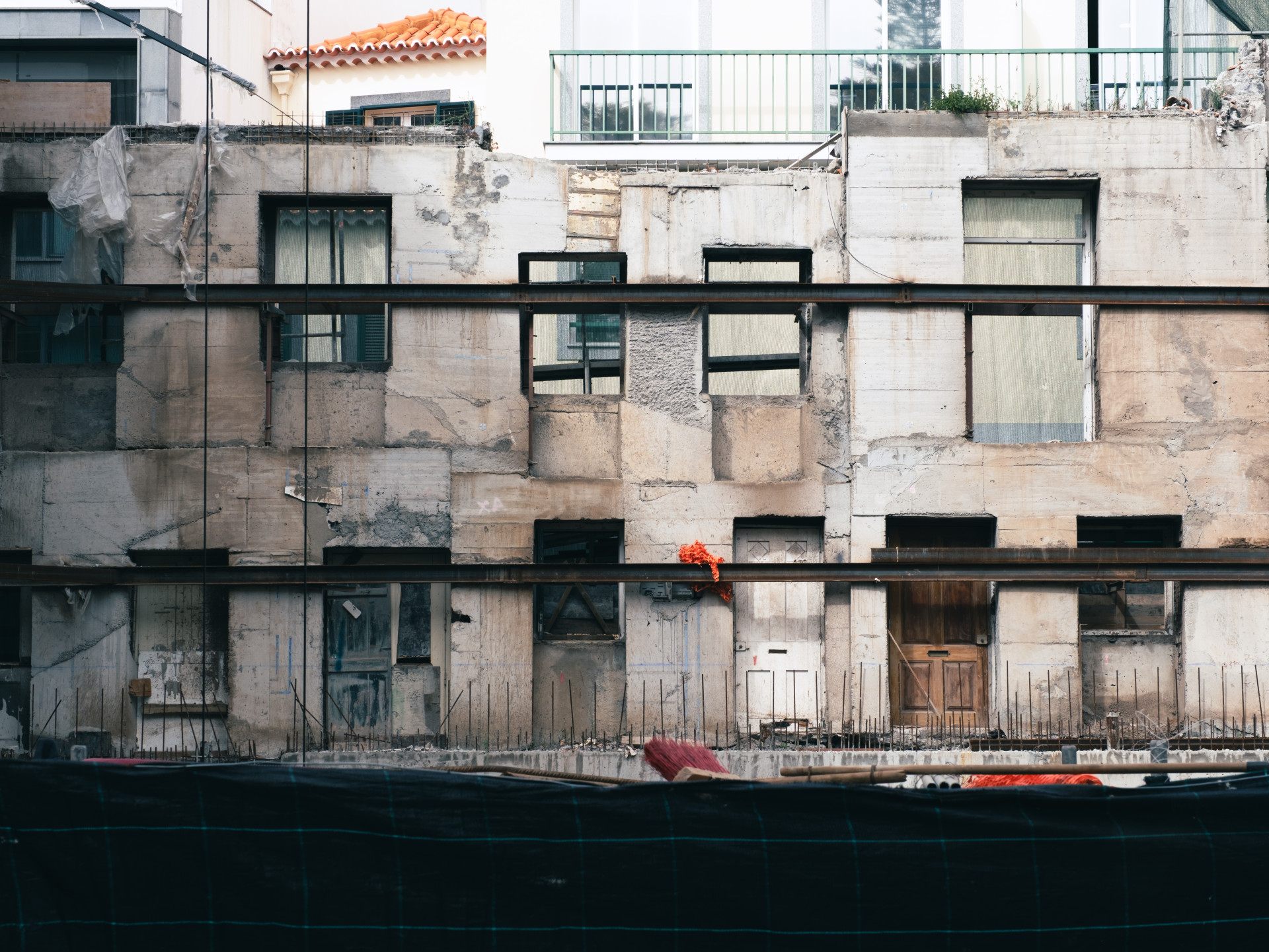 Urban Facade Retention in Funchal, Madeira