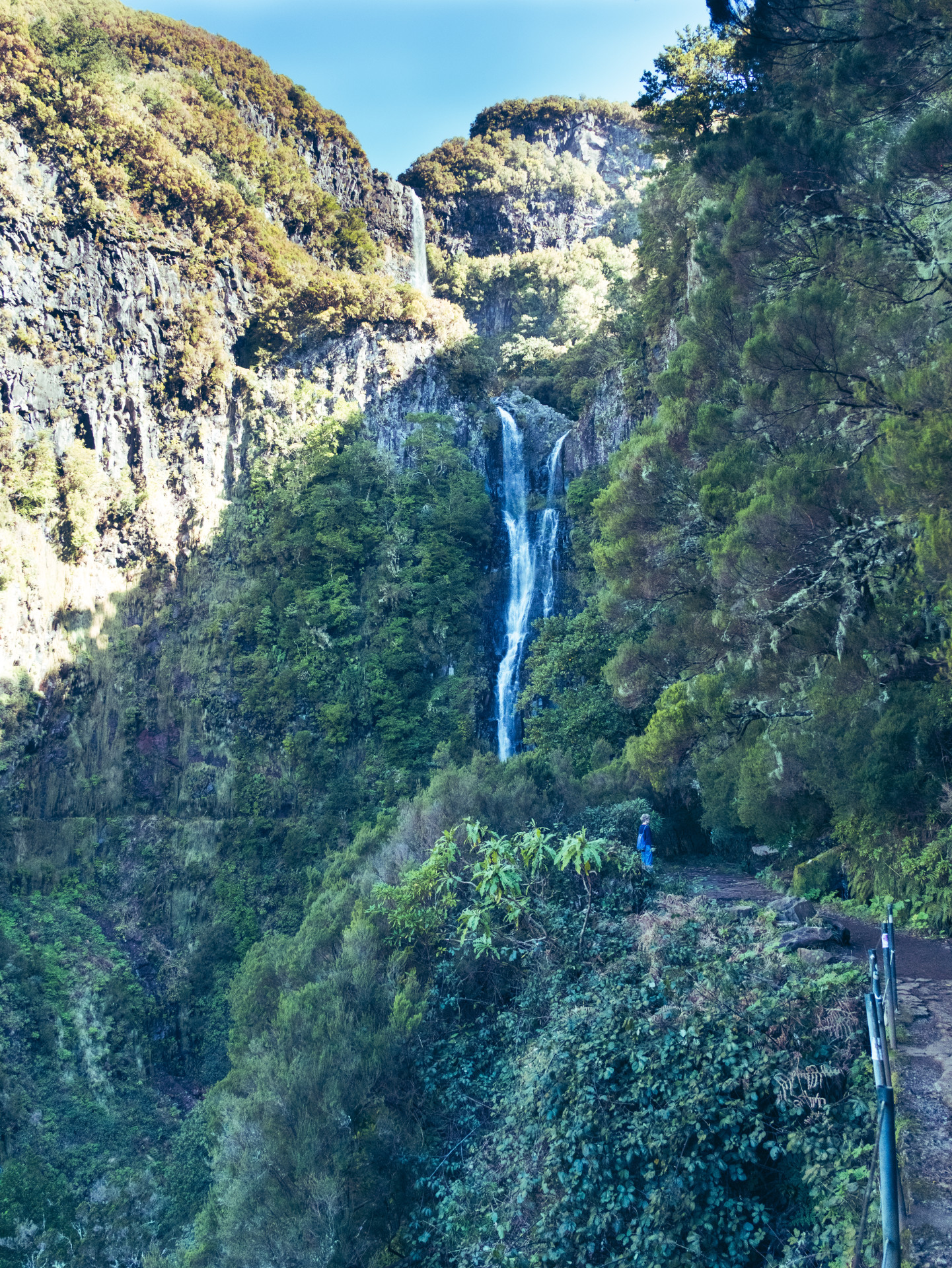 Risco Waterfall (Cascata do Risco) in Rabaçal