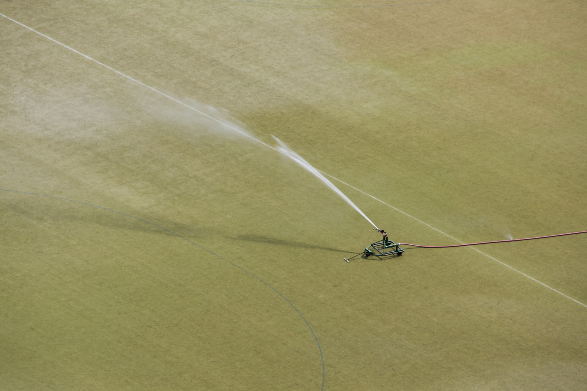 Irrigation System on a Sports Field