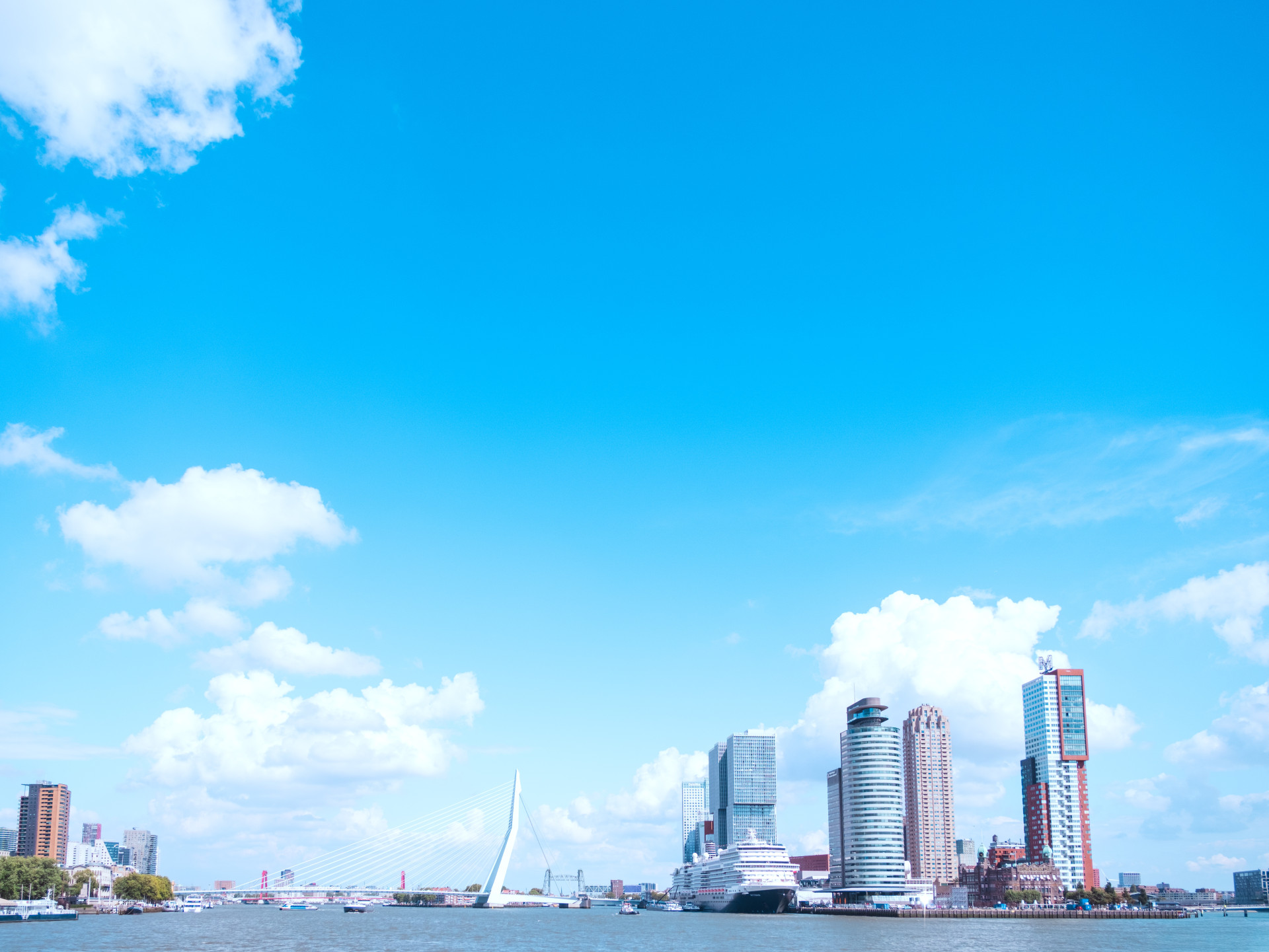 Skyline of Rotterdam