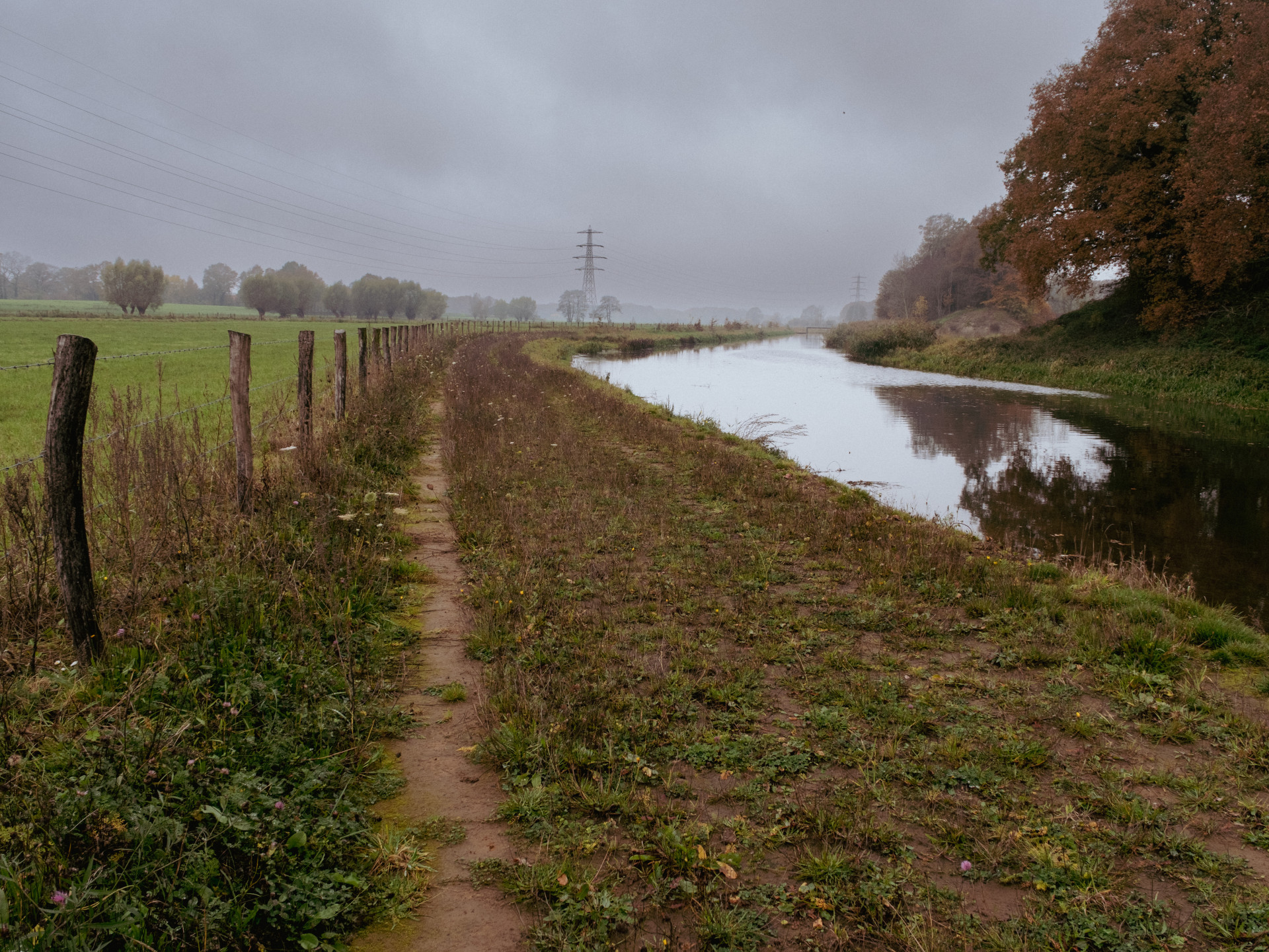 Countryside Path by Serene River