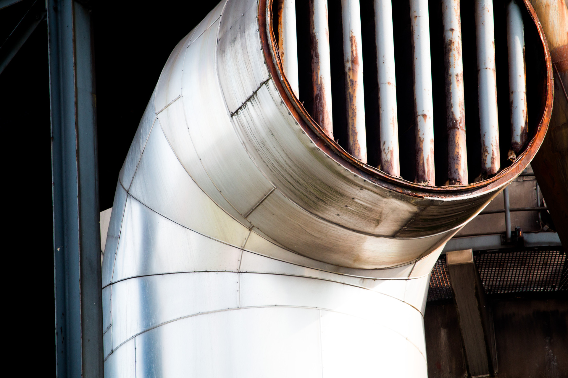 Industrial Ventilation Pipe Detail
