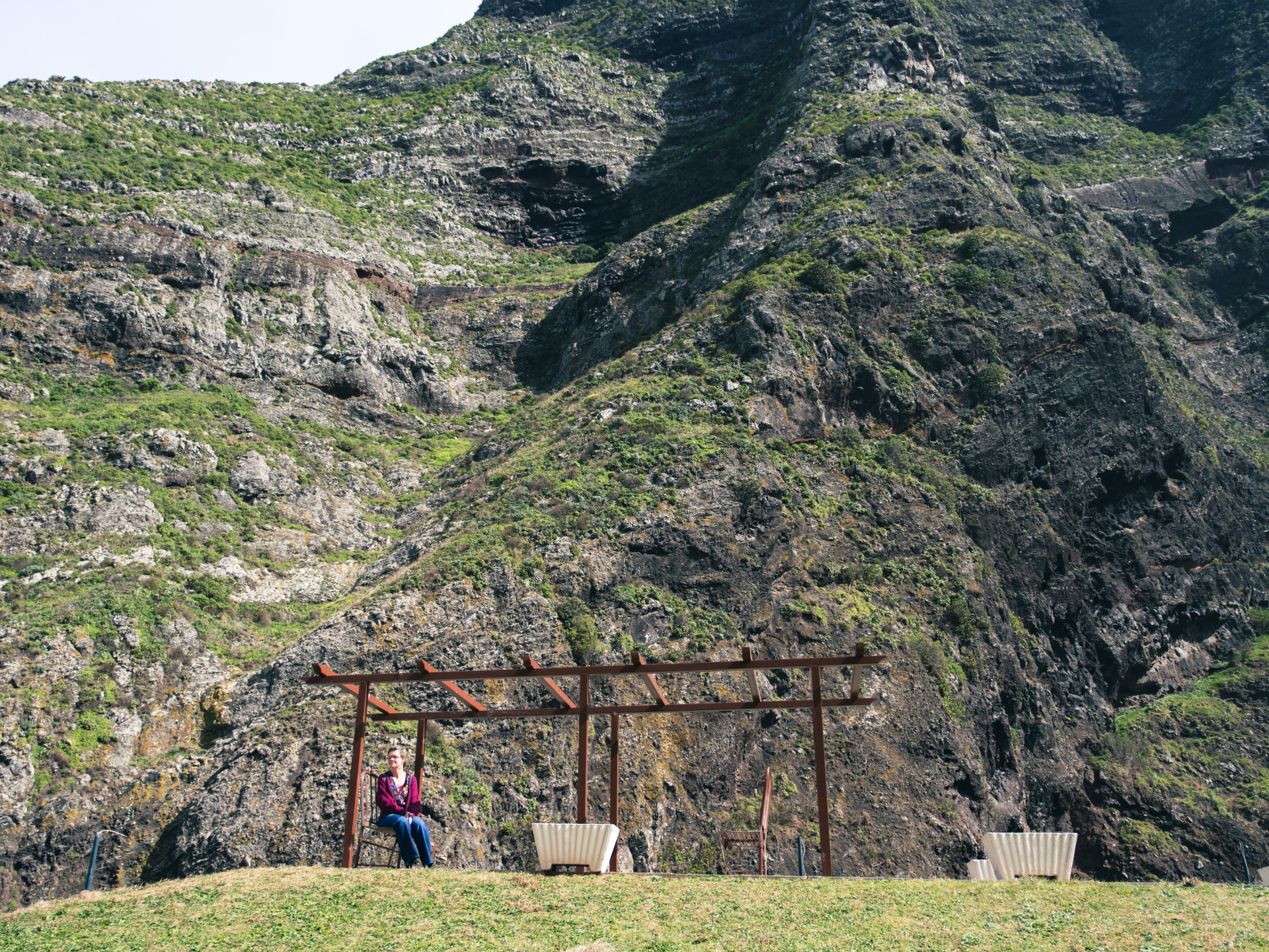 Volcanic Cliffs at São Vicente, Madeira